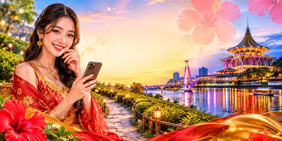 Pengguna Malaysia di Kuching menggunakan aplikasi mudah alih untuk pertaruhan kriket live